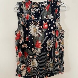Sleeveless blouse